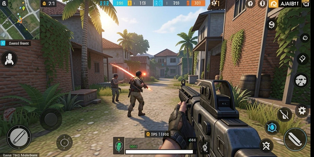 Gameplay seru AJAIB11 dengan pertempuran penuh aksi.