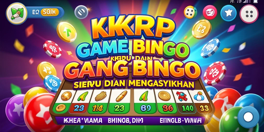 Tampilan seru gameplay Bingo di KKRP yang penuh emosi.