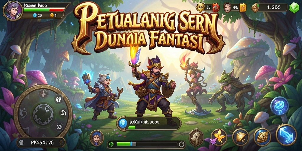 Tangkapan layar PK55 menampilkan aksi petualangan yang mendebarkan dengan grafis menawan.